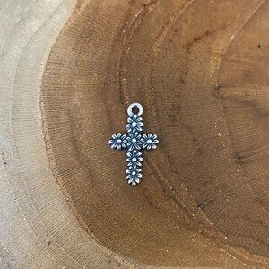James Avery Margarita Cross, Sterling Silver